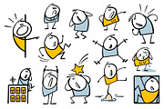 Cartoon negative emotions set 1., a Graphic by eka panova (Thumbnail 5 of 5)