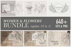 Women & Flowers BUNDLE