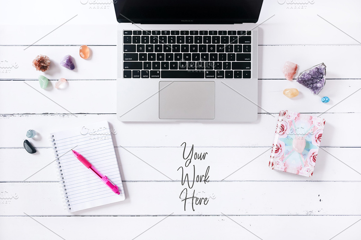 Crystal Desktop Mockups 2, an iPad Mockup by SunnyTangerine Stock (Photo 3 of 5)