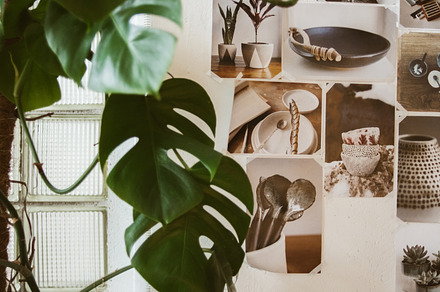 Ceramics in pottery workshop set featuring art, ceramic, and clay