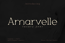 Amarvelle - Luxury Font