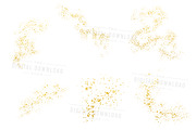 Gold Splatters Clipart | Gold Dust, an Object Graphic by The Digital Download Shop (Thumbnail 6 of 9)