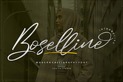 Boselline - Modern Caligraphy, a Script Font by VUNIRA (Thumbnail 1 of 6)