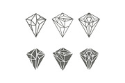 Crystal Diamond Collection Set, a Finance Illustration by Atlantis X Nurman Arbai (Thumbnail 3 of 3)