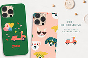 Hugs & Kisses Valentine Collection, an Illustration by 7th Avenue Designs (Thumbnail 2 of 9)