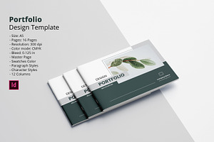 Portfolio Template, a Brochure Template by retrographix