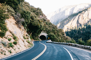 Yosemite stock photograph