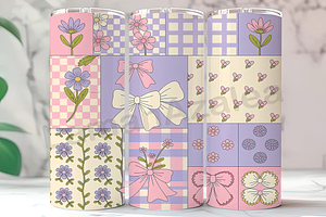 Romantic Floral Coquette Tumbler, an Arts & Entertainment Photo by LamanAzalea