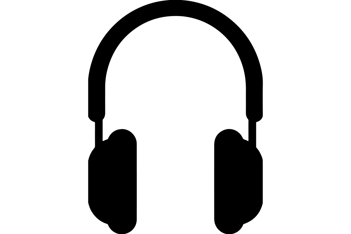 Headphone & Headset Vector Icons, a Technology Illustration by abu67222 (Photo 6 of 9)