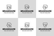 Letter B D P R S T Tshirt Logo, a Branding & Logo Template by Pray Art Design Studio (Thumbnail 1 of 2)