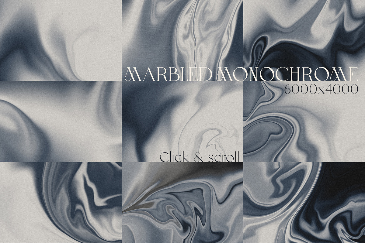 MARBLE Monochrome Gradient Textures, a Texture Graphic by Oksana Trygub (Photo 8 of 12)