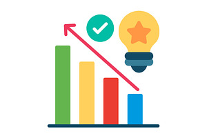 Growth Flat Icon, a Duotone Icon by Pexelpy