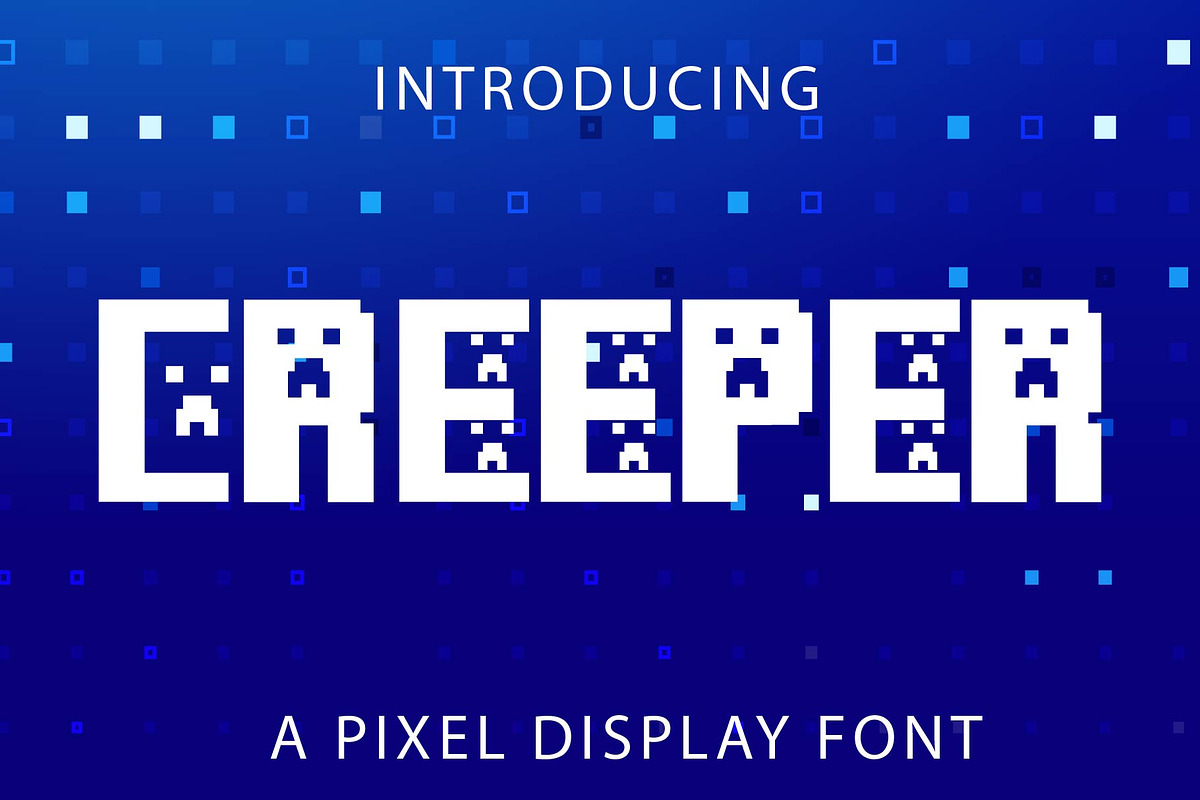 Creeper - Display Font, a Font by Densu Creative (Photo 1 of 6)