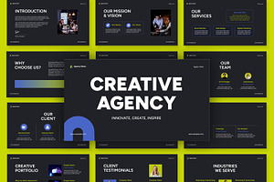 Creative Agency Presentation, a Presentation Template by MightyDesign