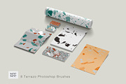 8 Terrazzo Photoshop Brushes, a Brush Add-On by CC CREATIVE CO (Thumbnail 10 of 10)