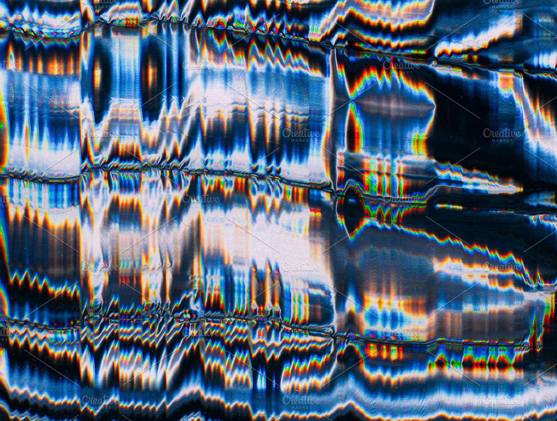 Digital noise glitch vibration interference design, a Photo by Photo Drive Studio