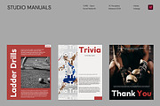 YUMIE - Sport Social Media Kit, a Social Media Template by Studio Manuals (Thumbnail 1 of 8)