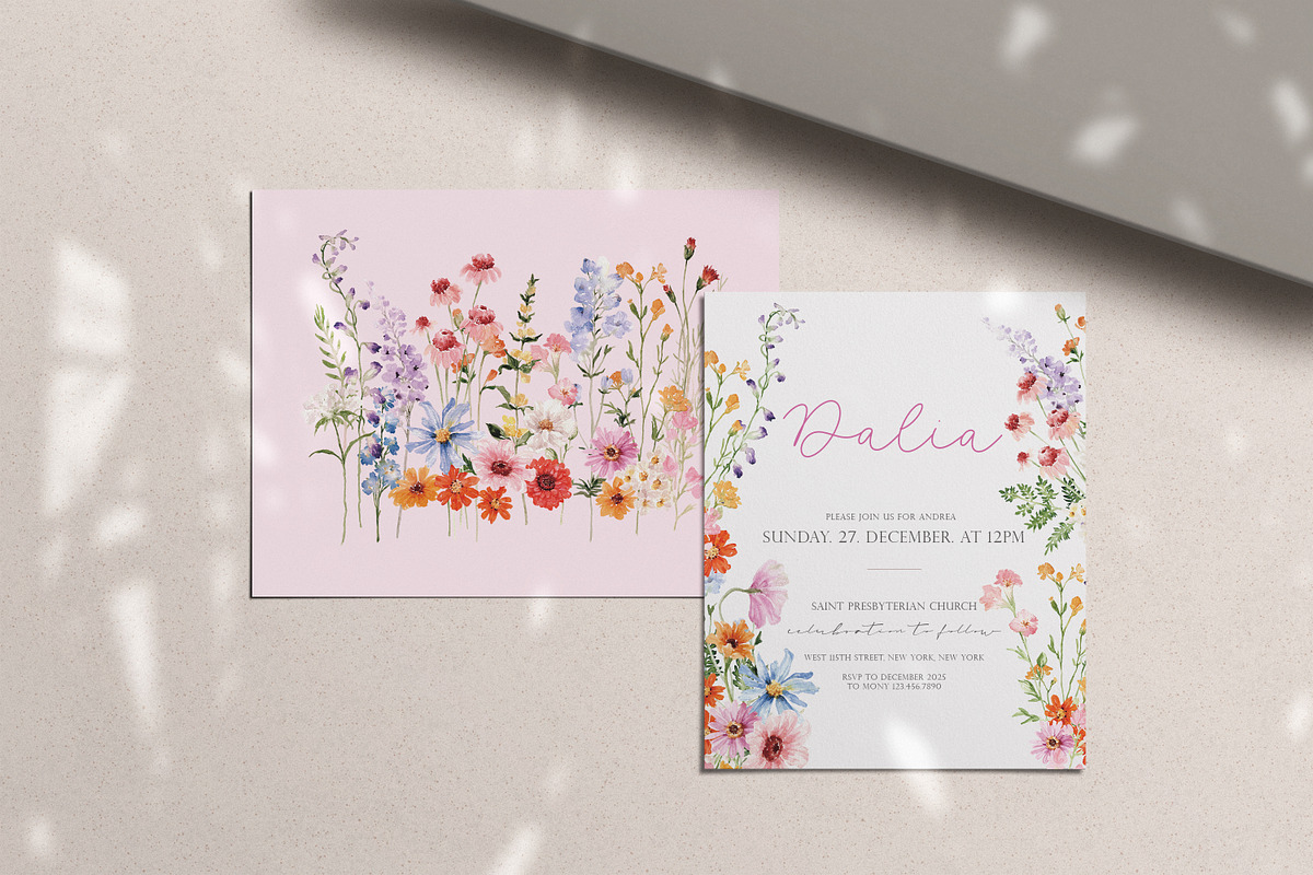 Watercolor Flower - Delicate Wild, a Decorative Illustration by Beigetime (Photo 9 of 16)
