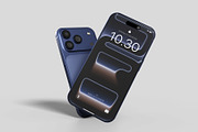 Realistic iPhone 17 Pro Mockup PSD, an iPhone Mockup by MA-KING_ART (Thumbnail 5 of 5)