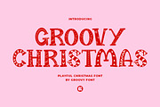 Christmas - Playful Christmas Font, a Handwritten Font by GroovyFontCo (Thumbnail 1 of 7)
