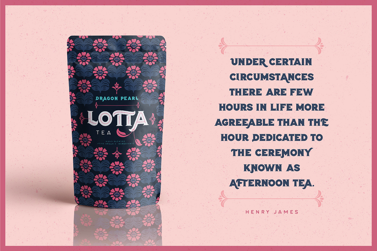 Flor Layered Font + Extras preview 5