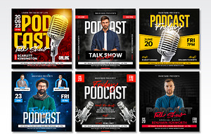 Podcast Instagram Post Template