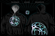 Futuristic holographic 3d shapes, an Object Graphic by Fox's Monday (Thumbnail 8 of 10)