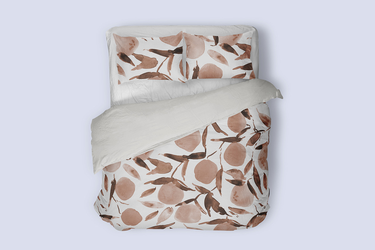 Sicilian orchard - seamless pattern, a Pattern Graphic by Katerina Tova (Photo 9 of 11)