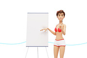 35 Promo Mock-Ups w/ Swimsuit Jenny, an iPad Mockup by Oleg Ribar (Thumbnail 20 of 30)