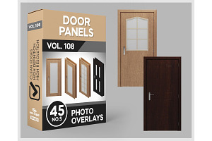 45 Door Panels Overlay, an Industrial Photo by KenScape
