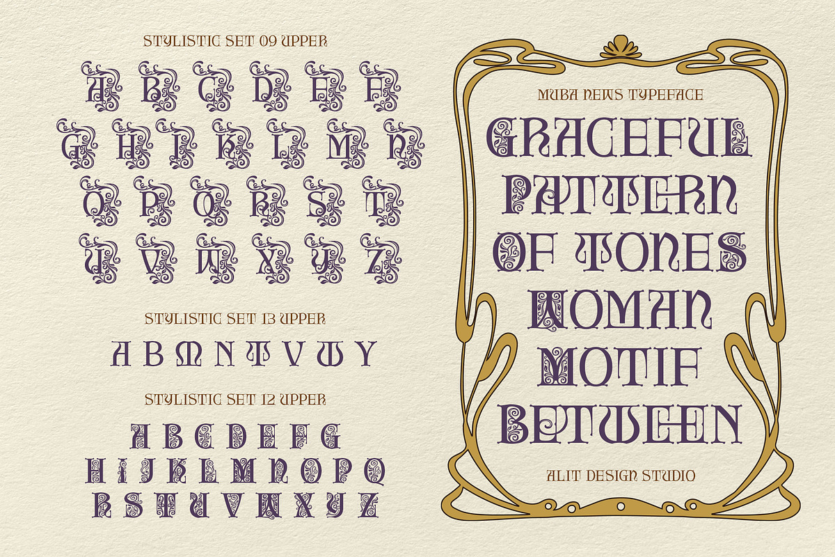 Muba News Typeface, a Serif Font by alit design (Photo 12 of 20)