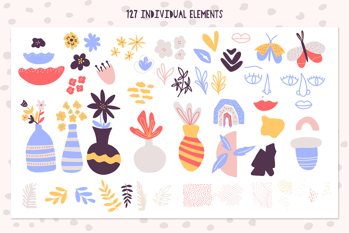 Spring abstract collection, an Animal Illustration by BAGIRA | Studio (Photo 2 of 9)