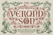 Verond Son A Symphony of Classical, a Serif Font by alit design (Thumbnail 1 of 20)