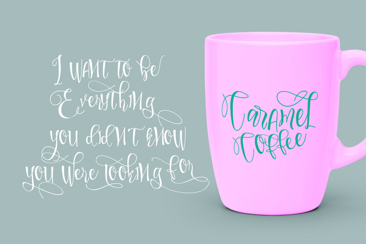Sweetline Typeface preview 5