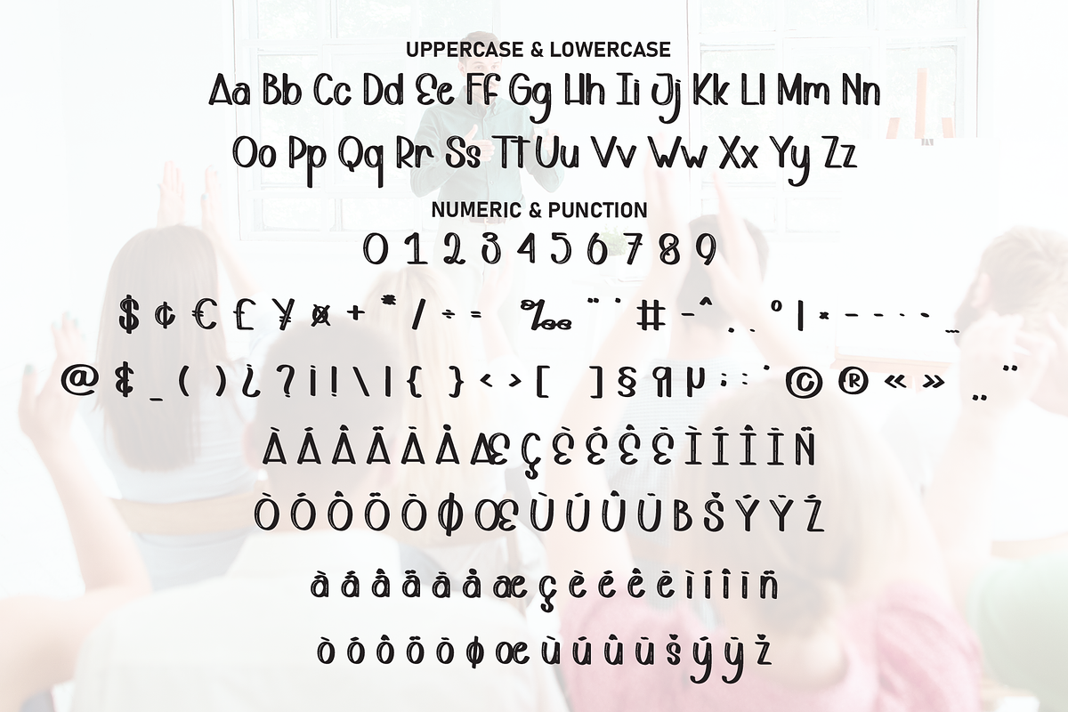 Classmeet | Script Font, a Script Font by Scratchones (Photo 7 of 9)