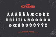 Oxvemia, a Font by ilhamtaro (Thumbnail 9 of 10)