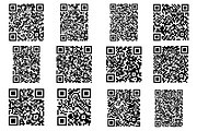 QR Code Vector Illustrations, a Technology Illustration by jahid234 (Thumbnail 1 of 13)