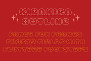 KiraKira - Playful Sparkly Typeface, a Sans Serif Font by Dina Mae (Thumbnail 12 of 14)