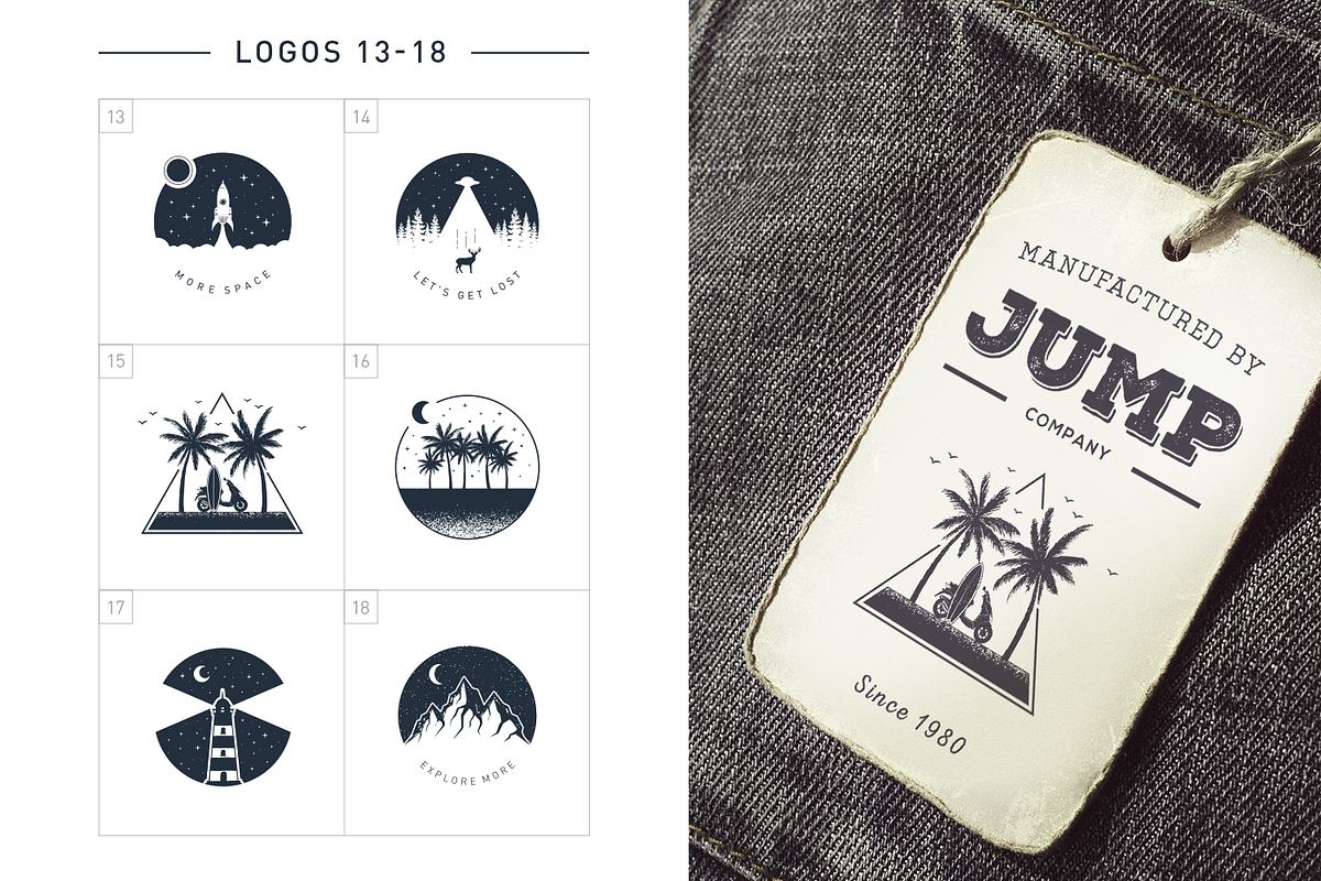 Nordicus. 60 Creative Logos, an Illustration by Cosmic Store (Photo 8 of 15)