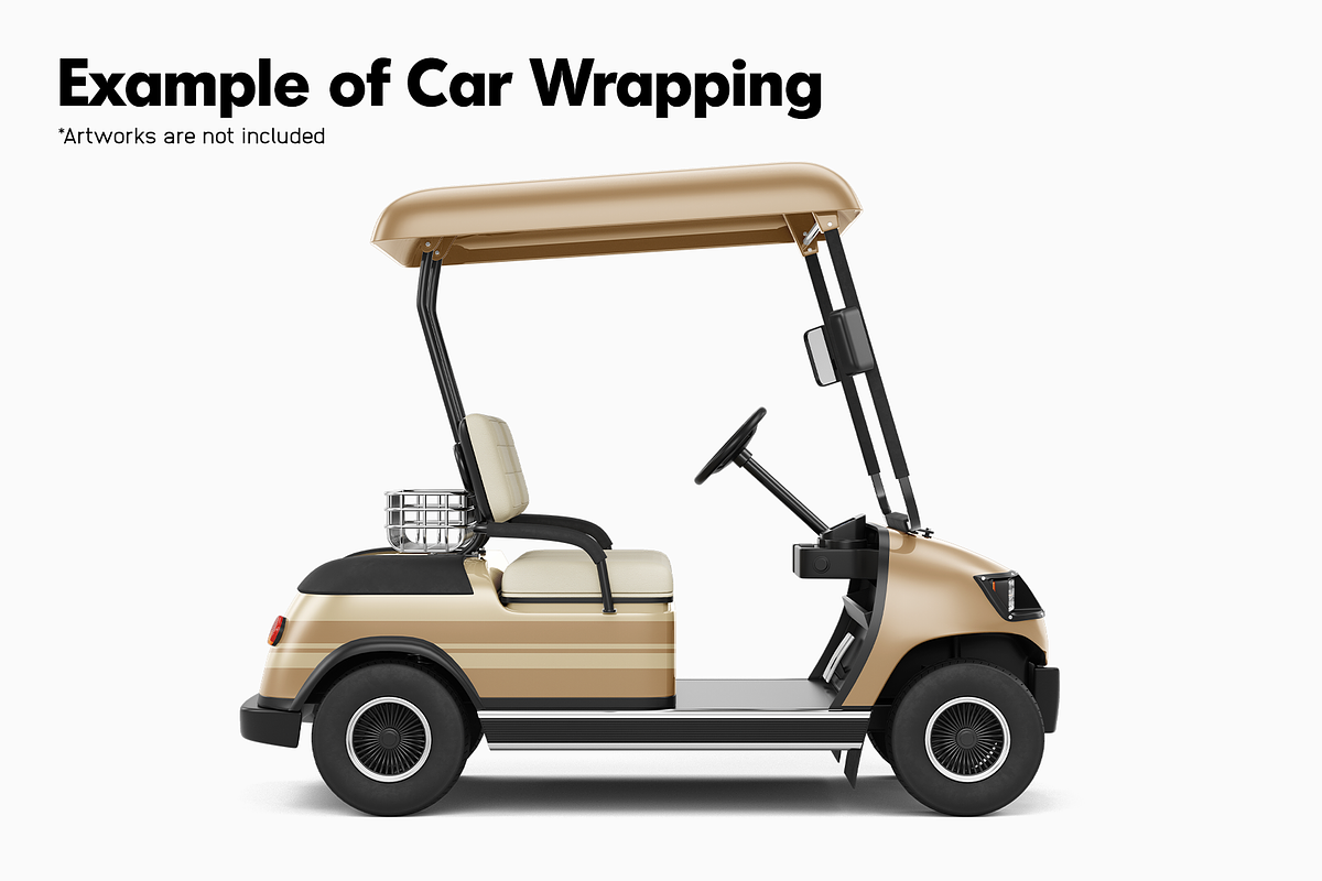 Golf Cart Mockup 2, a Product Mockup by Mockupix (Photo 5 of 12)