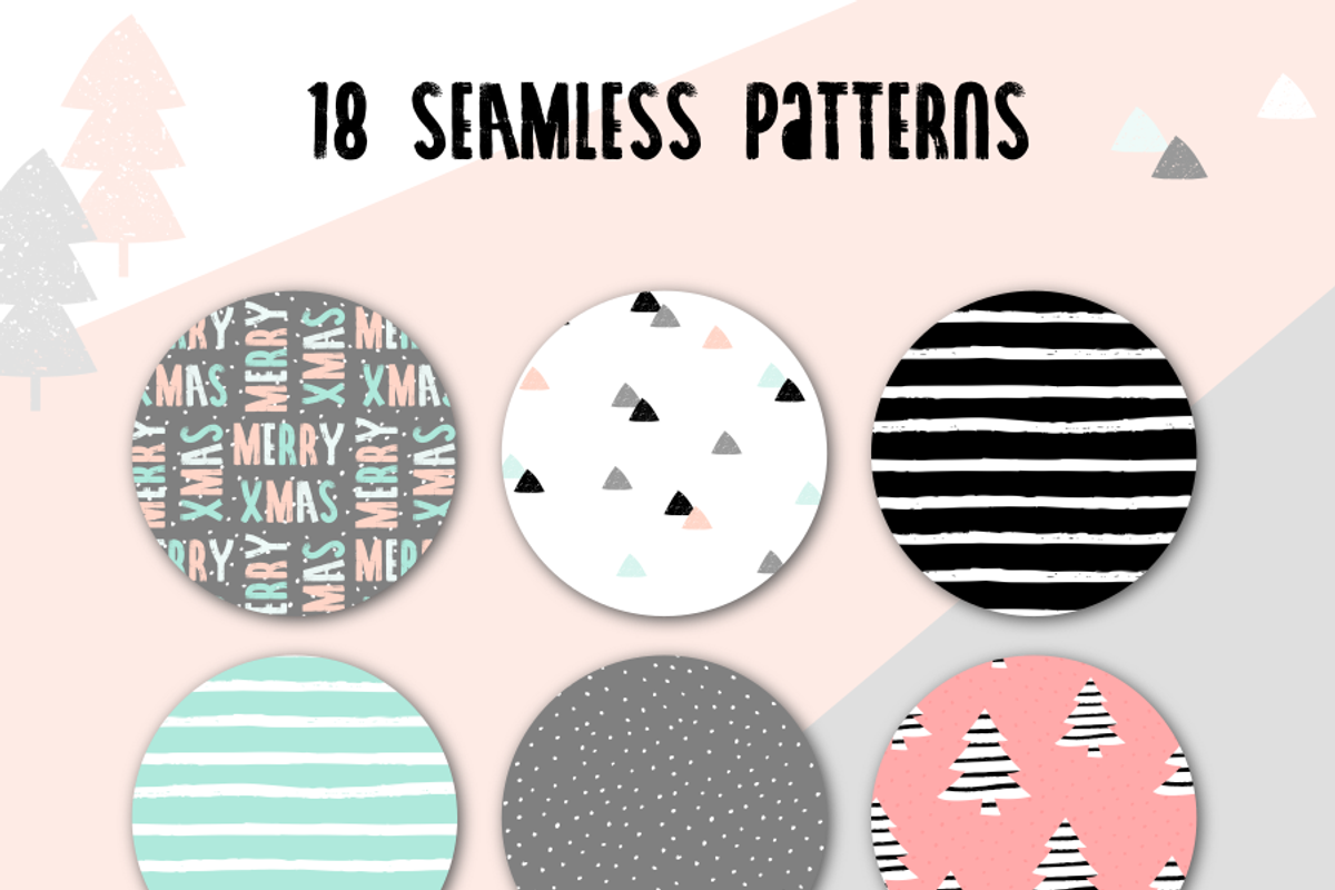 Cute Christmas Graphics Set, a Decorative Illustration by Studio Fevrier (Photo 6 of 7)