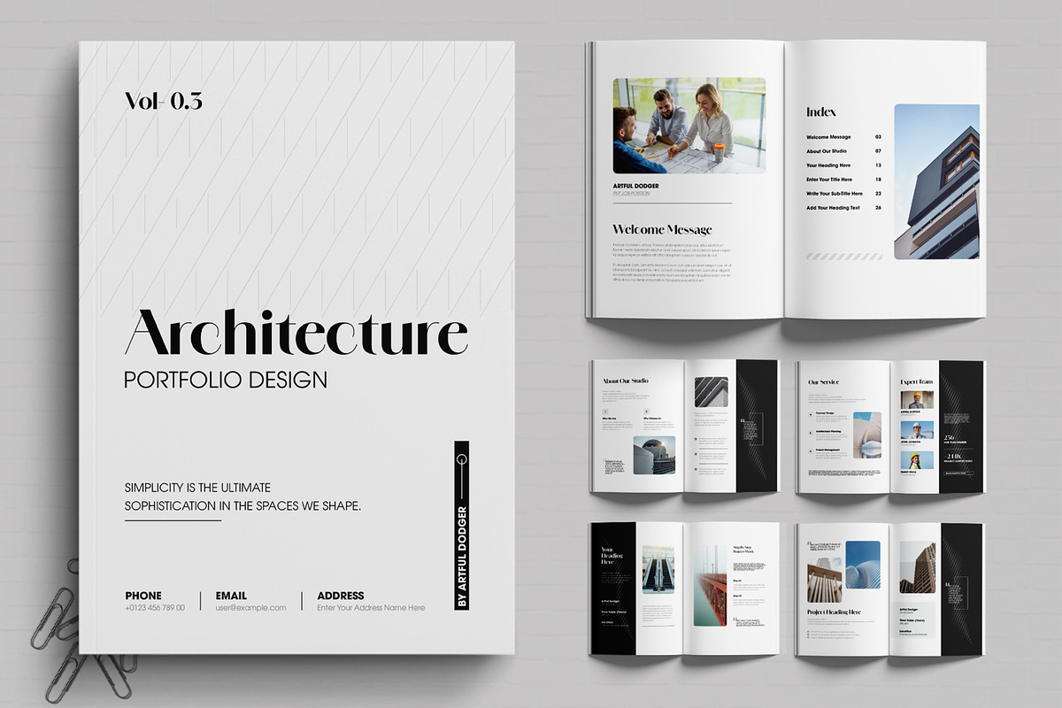 Modernist Architectural Portfolio