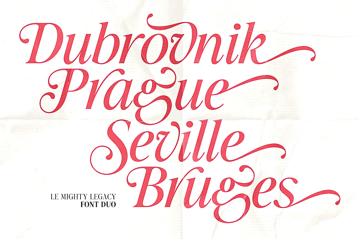 Le Mighty Legacy - Modern Serif, a Serif Font by Ivan Rosenberg (Photo 8 of 16)