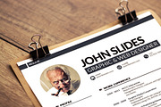 Modern Resume Template, a Resume Template by Dedijuniadi (Thumbnail 1 of 7)