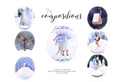 A Walk in the Mountains Watercolors, a Decorative Illustration by Bibela (Thumbnail 9 of 14)