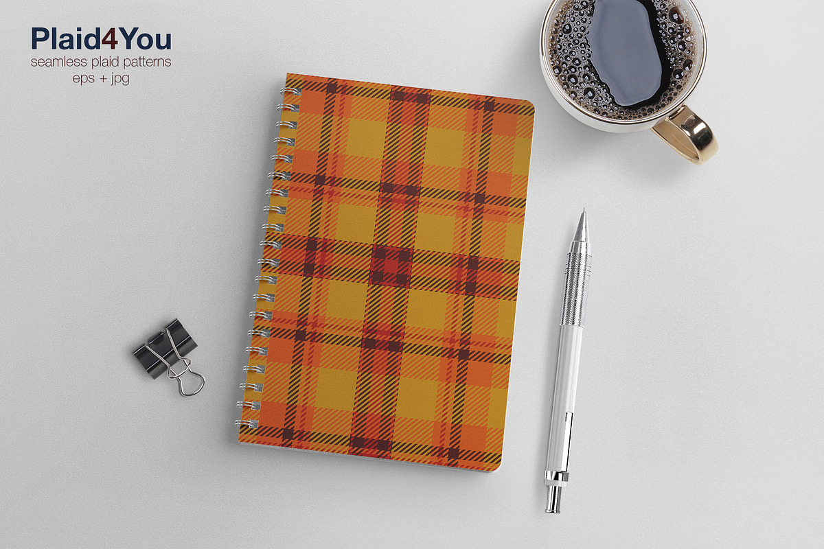 #70 Autumn Plaids | Fall Patterns, a Pattern Graphic by Plaid4You (Photo 4 of 9)