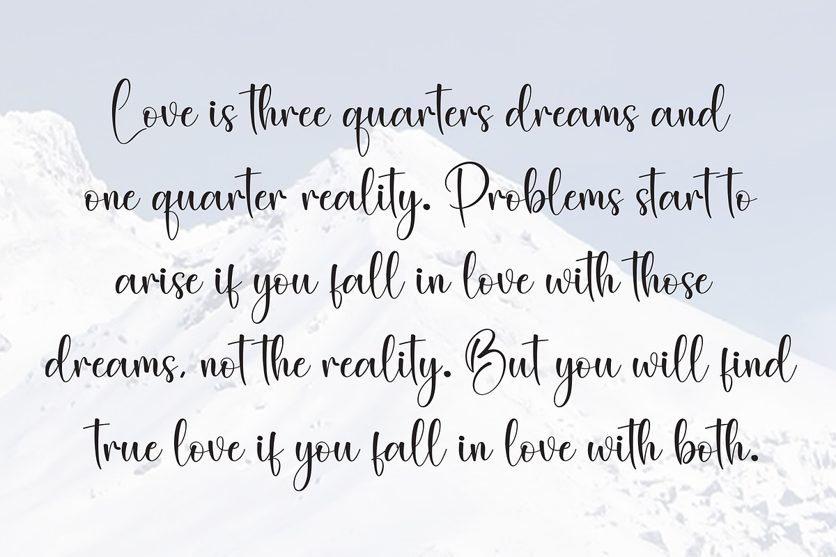 Overthinking | Script Font, a Handwritten Font by Scratchones (Photo 6 of 8)