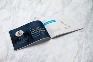 Company Profile Landscape Brochure