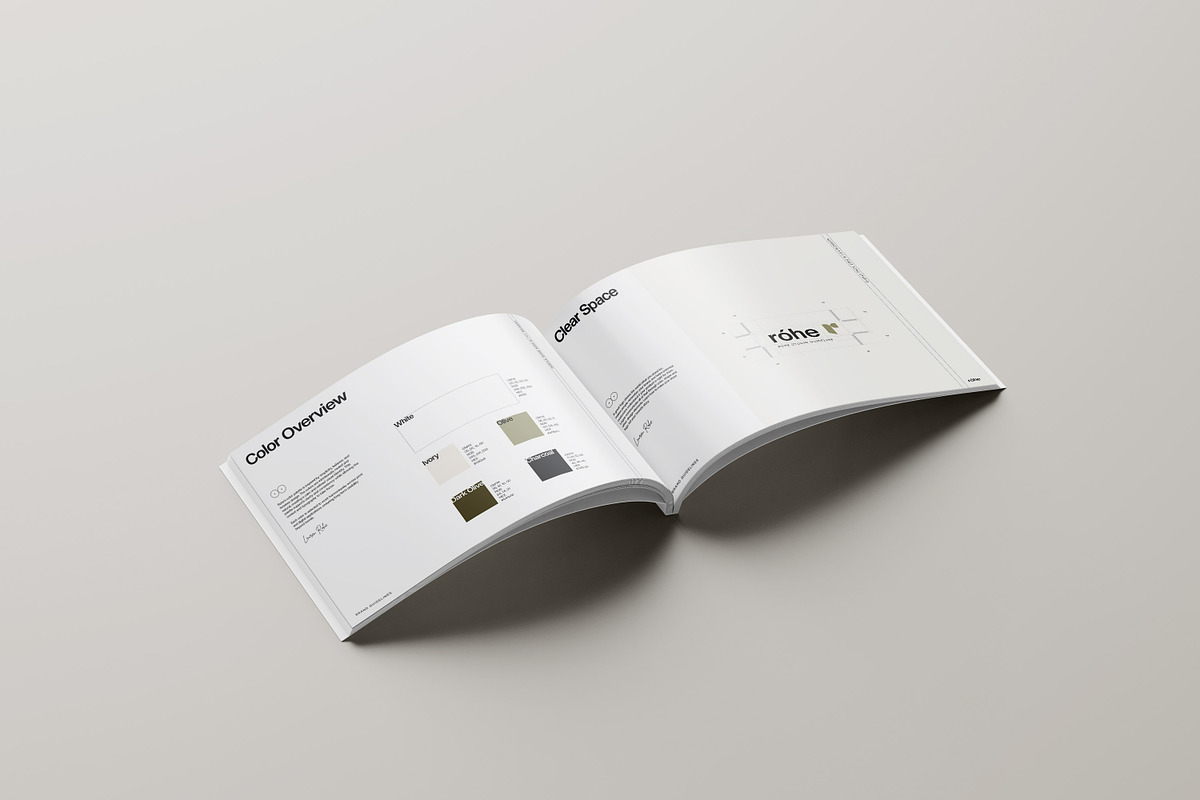 Róhe | Brand Guideline Template, a Branding & Logo Template by Graphpexel (Photo 6 of 10)