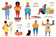 Happy Harvest Vector Illustrations, a Food Illustration by sceptical cactus (Thumbnail 3 of 12)